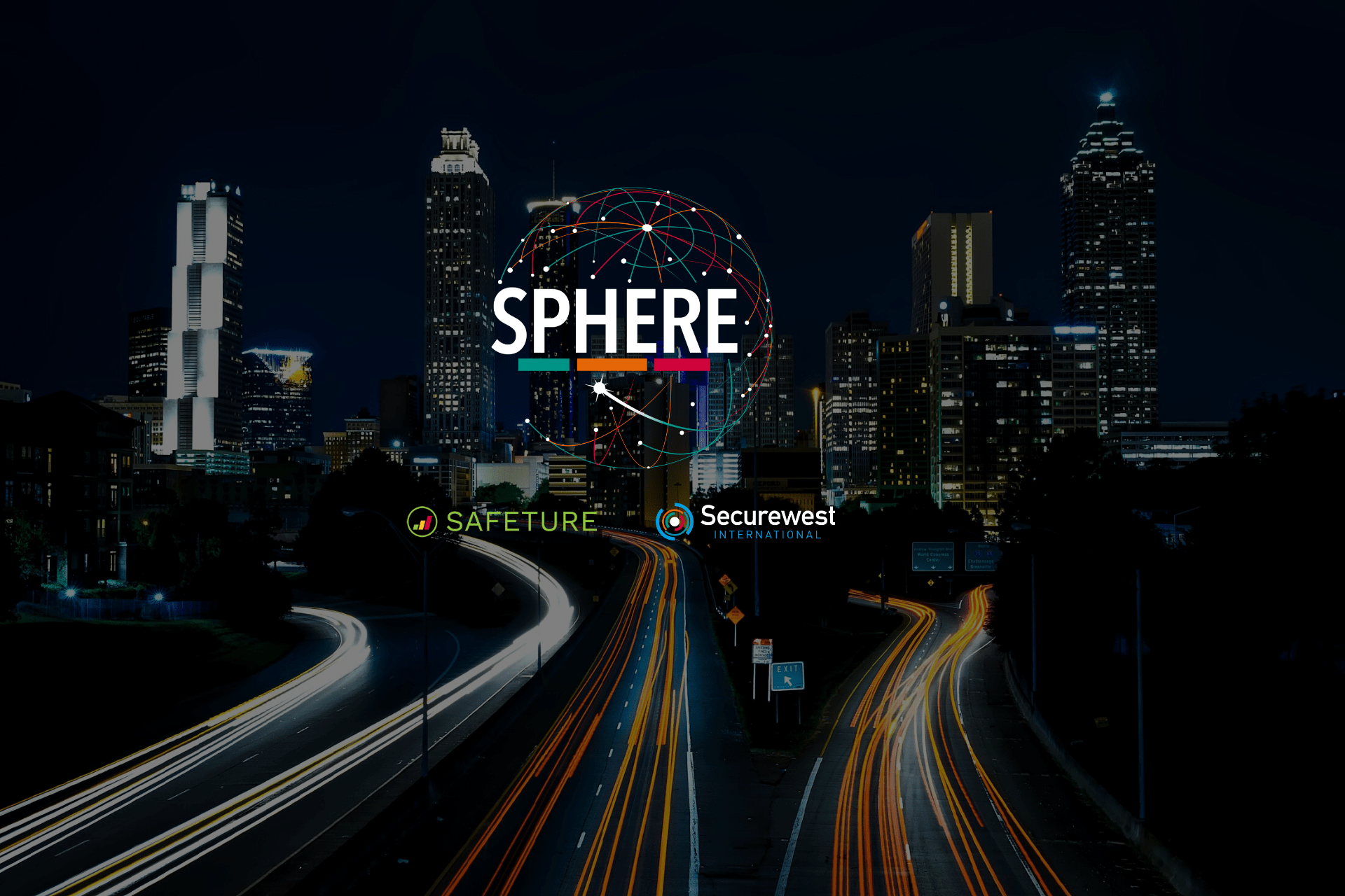 Sphere logo and partners safeture and securewest